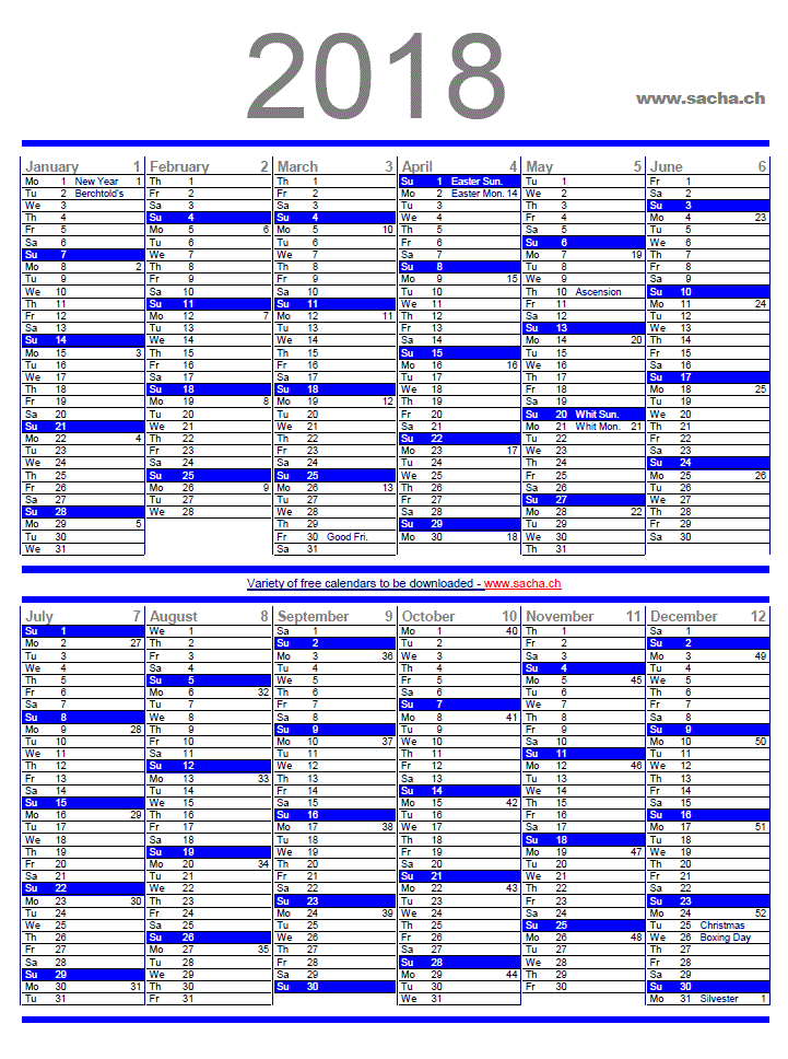 annual year planner
