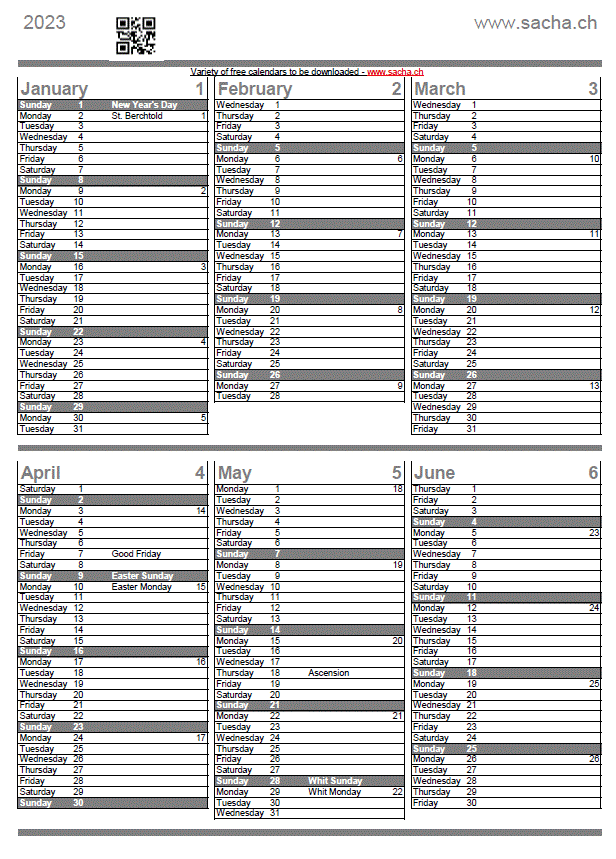 Semester Planner 2023